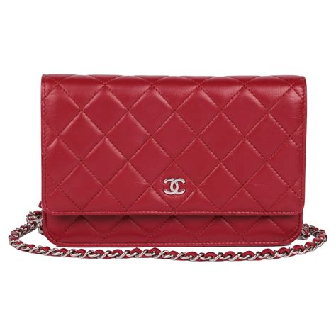 chanel lambskin quilted wallet on chain|Chanel wallet on chain price.